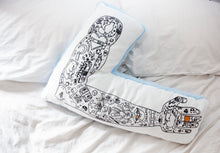 Load image into Gallery viewer, Snuggle City old school Tattooed Boyfriend Arm L - Pillow