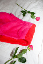 Load image into Gallery viewer, Snuggle City Pink and Red Fluffy Short Shorts