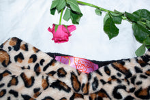 Load image into Gallery viewer, Snuggle City Fluffy Leopard & Black Shorts Shorts