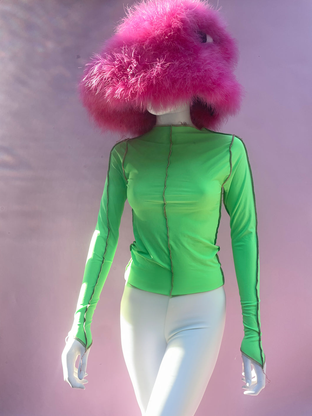 Apple Green Long sleeve Top