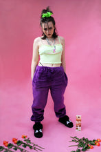 Load image into Gallery viewer, Snuggle City Joggers Purple Grape Sick
