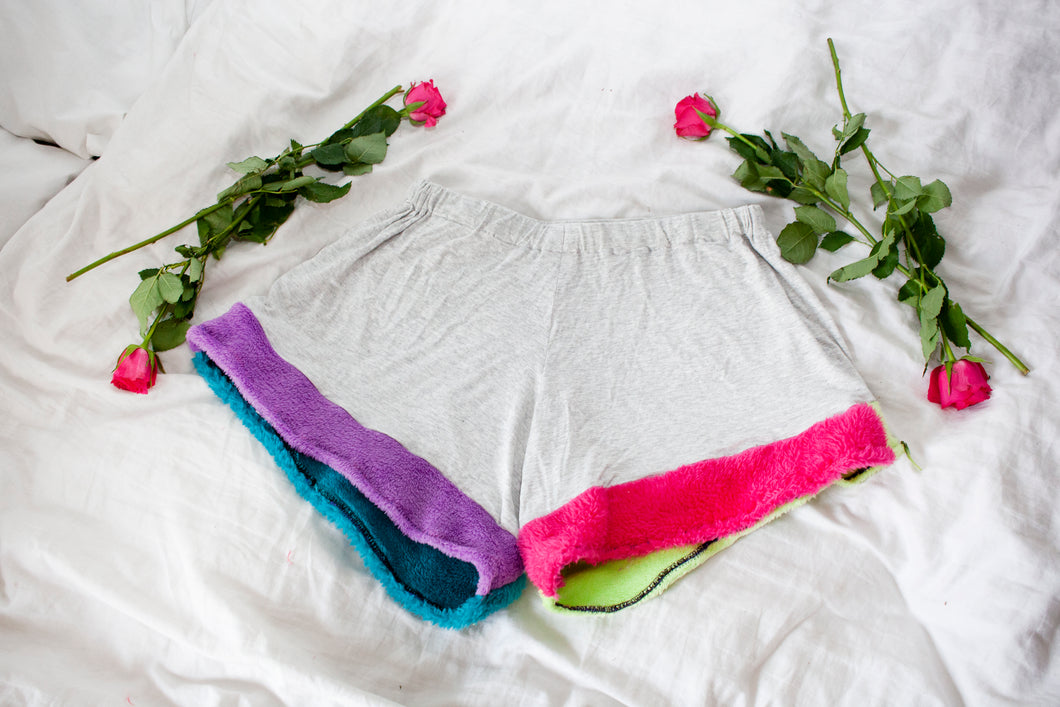 Snuggle City Shorts Rainbow Fluffy's