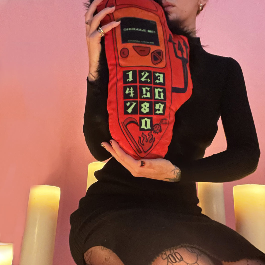 The Devil Phone Cushion